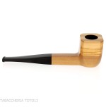 Pipa forma Panel Billiard in ulivo - Pipe