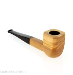 Tobacco pipe shape Panel Billiard in olive wood-Milano pipe