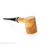 Poker-Shaped Olive Wood tobacco Pipe - Tobacco Pipes - Olive wood