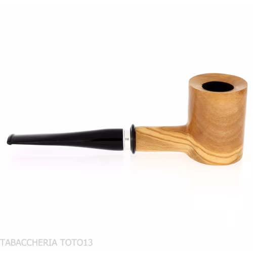 Pipa de Olivo con Forma de Atizador-Pipa Milano