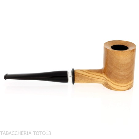 Poker-Shaped Olive Wood tobacco Pipe - Tobacco Pipes - Olive wood