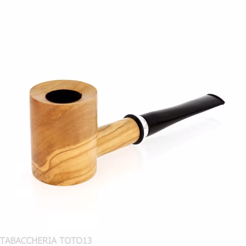 Pipa de Olivo con Forma de Atizador - Pipas de Tabaco