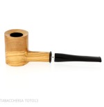 Pipe en bois d'olivier de forme poker - Pipe Pour le Tabac - Bois d'olivier