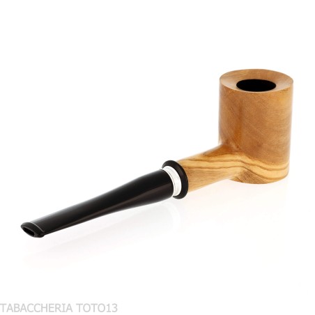 Pipa forma Poker in ulivo - Pipe