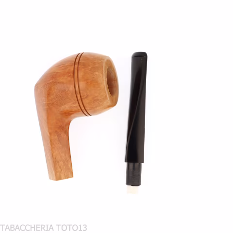 3.714 / 5.000 Pipa Bulldog en brezo claro pulido-Pipa Milano