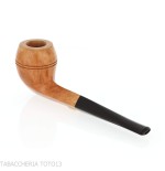Pipe Bulldog en bruyère claire polie - Pipe Pour le Tabac - Racine naturelle