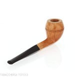 Bulldog Pipe in Polished Light Briar - Tobacco Pipes - Natural root