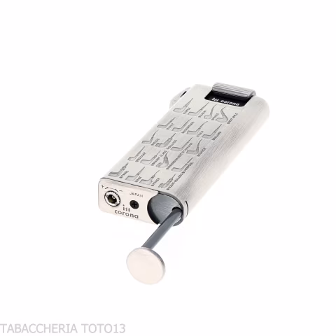 Im Corona Pipe Master lighter with pipe engraving by Savinelli - Lighters - Metal