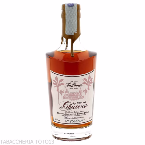 La Favorite rum la reserve du Chateau 2002 Vol.43% Cl.70-Rum
