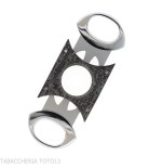 Skeleton cigar cutter double blade 24 mm with serrated blades - Accessories Cigar - Metal
