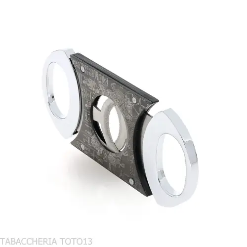 Tagliasigari scheletrato bilama 24 mm con lame seghettate - Accessori Per Sigari