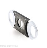 Coupe-cigare squelette double lame 24 mm avec lames dentelées - Accessoires Cigare - Métal