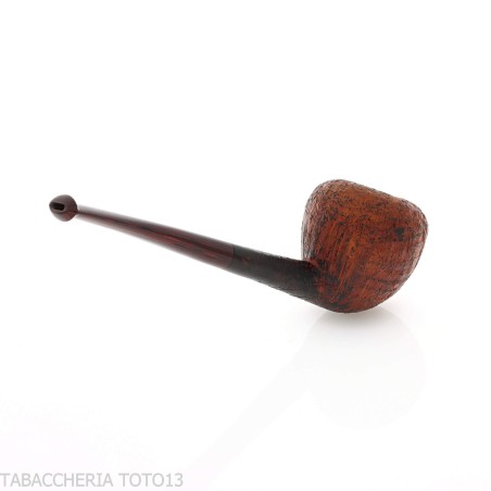 Pipe droite en forme de poire et gland en bruyère sablée - Pipe Pour le Tabac - Racine naturelle
