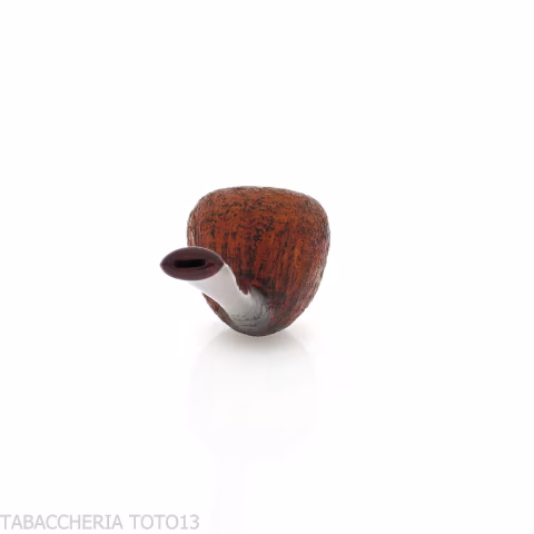 Pipa Pear-acorn dritta in radica sabbiata - Pipe
