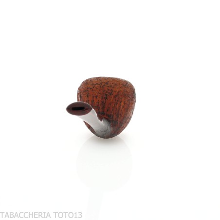 Pipe droite en forme de poire et gland en bruyère sablée - Pipe Pour le Tabac - Racine naturelle