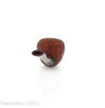 Straight Pear-acorn Tobacco Pipe in Sandblasted Briar - Tobacco Pipes - Natural root