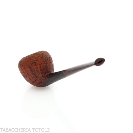 Pipe droite en forme de poire et gland en bruyère sablée - Pipe Pour le Tabac - Racine naturelle