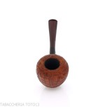Pipa Pear-acorn dritta in radica sabbiata - Pipe