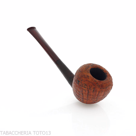 Pipa de tabaco recta de pera y bellota en brezo arenado - Pipas de Tabaco