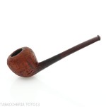 Pipe droite en forme de poire et gland en bruyère sablée - Pipe Pour le Tabac - Racine naturelle
