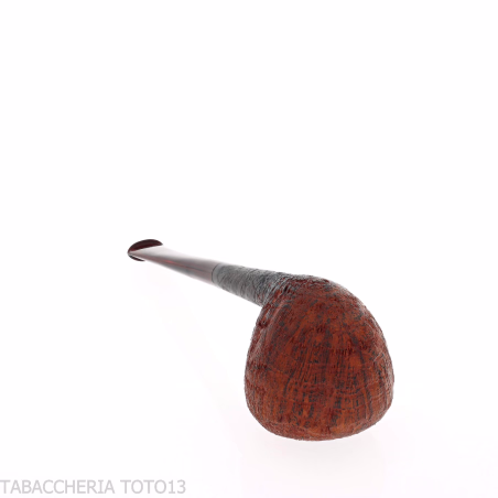 Pipa de tabaco recta de pera y bellota en brezo arenado - Pipas de Tabaco