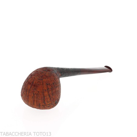 Pipa de tabaco recta de pera y bellota en brezo arenado - Pipas de Tabaco