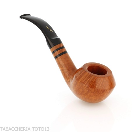 Pipa curvada Rhodesian de la Colección Savinelli 2014 en brezo natural - Pipas de Tabaco