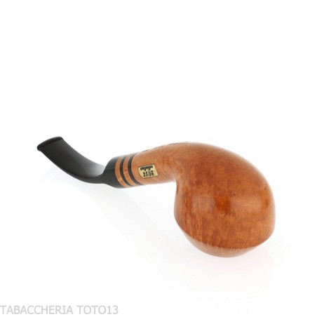 Savinelli Collection 2014 Rhodesian Curved Pipe in Natural Briar - Tobacco Pipes - Natural root