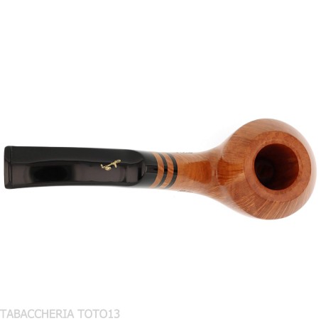 Pipe Courbée Rhodésienne Savinelli Collection 2014 en Bruyère Naturelle - Pipe Pour le Tabac - Racine naturelle