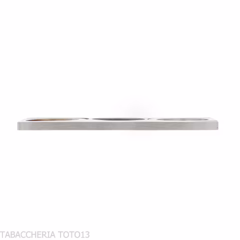 Flat, rectangular double-blade metal cigar cutter - Accessories Cigar - Metal