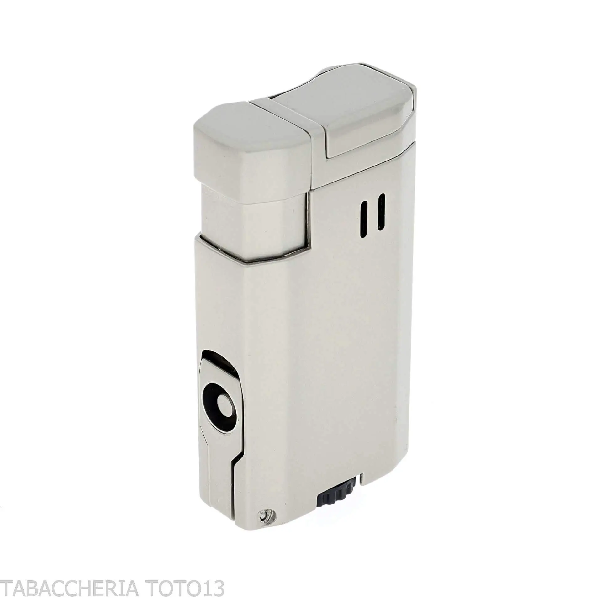 Silver Match London accendino double Jet Flame e puncher - Accendini Silver Match London accendino double Jet Flame e puncher - Accendini