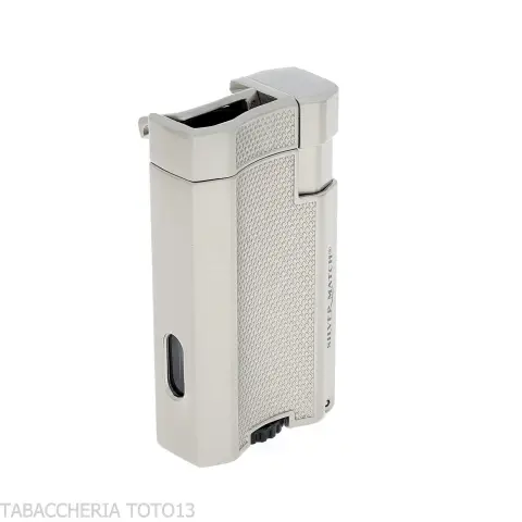 Silver Match London accendino double Jet Flame e puncher - Accendini