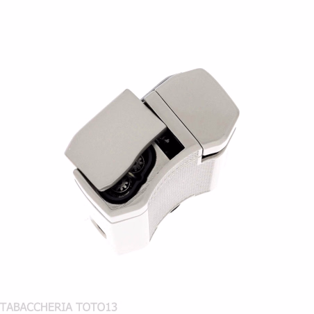 Silver Match London accendino double Jet Flame e puncher - Accendini