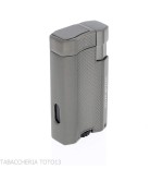 Briquet et perforateur Silver Match London Double Jet Flame - Briquets à cigares - Silver Match