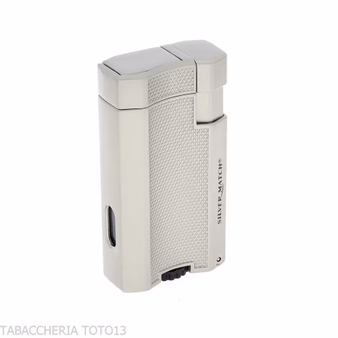 Silver Match London accendino double Jet Flame e puncher - Accendini