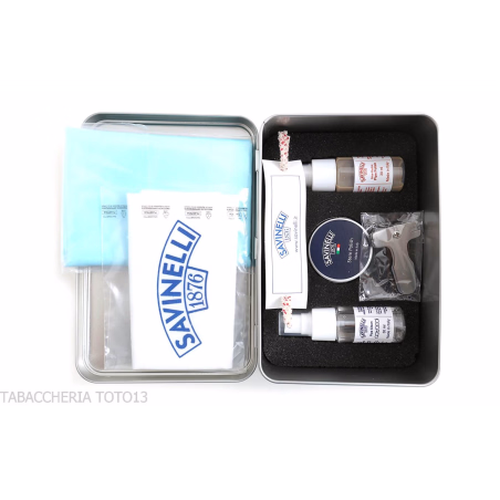 Savinelli Con-dit-kit premium Komplett zur Reinigung von Tabakpfeifen - Lösungsmittel und Reinigung