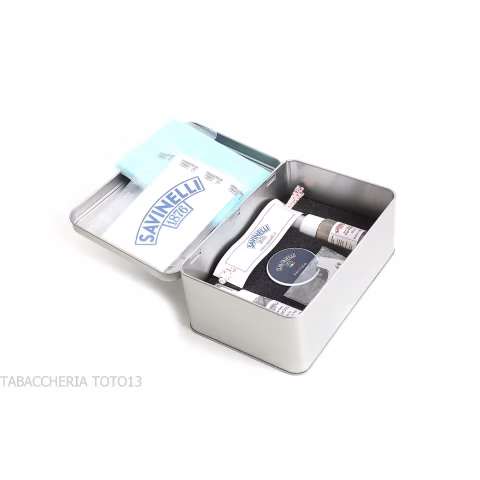Savinelli Con-dit-kit premium complet pour le nettoyage des pipes - Solvants et nettoyage