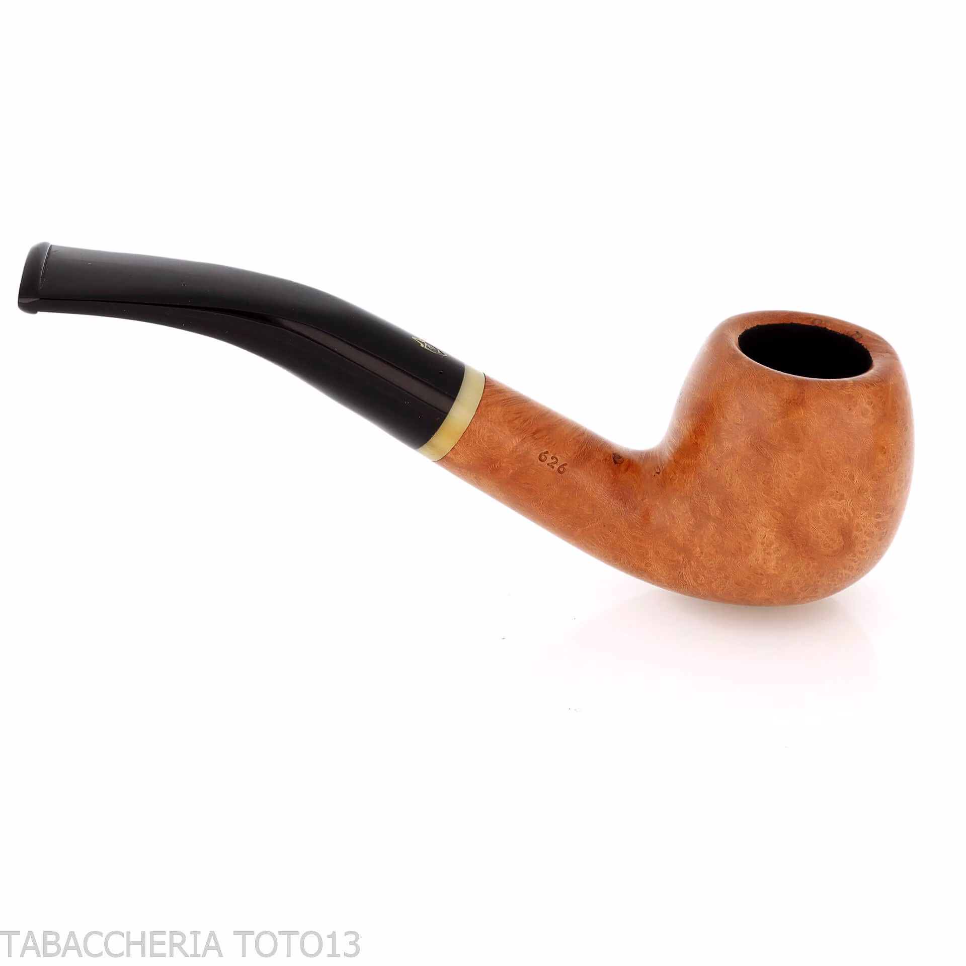 Pipa Savinelli Primo Fumo Curved Apple 626 - Pipas de Tabaco