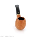 Pipe Savinelli Primo Fumo Courbée Apple 626 - Pipe Pour le Tabac - Racine naturelle
