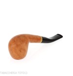Savinelli Primo Fumo Curved Apple 626 Pipe - Tobacco Pipes - Natural root
