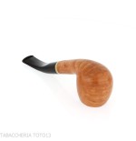 Savinelli Primo Fumo Curved Apple 626 Pipe - Tobacco Pipes - Natural root