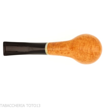 Pipe Savinelli Primo Fumo Courbée Brandy 646 - Pipe Pour le Tabac - Racine naturelle