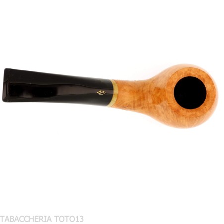 Pipe Savinelli Primo Fumo Courbée Brandy 646 - Pipe Pour le Tabac - Racine naturelle