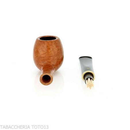 Pipe Savinelli Primo Fumo Droite Pomme 207 - Pipe Pour le Tabac - Racine naturelle