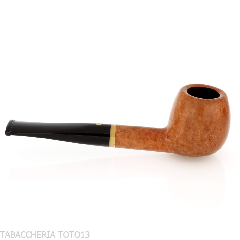 Savinelli Primo Fumo Straight Apple 207 Pipe - Tobacco Pipes - Natural root