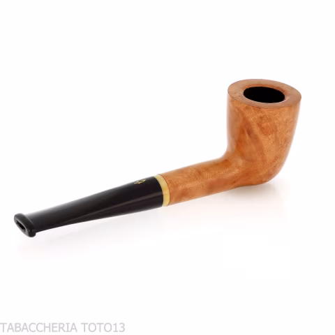 Savinelli Primo Fumo Straight Dublin 409 Pipe - Tobacco Pipes - Natural root