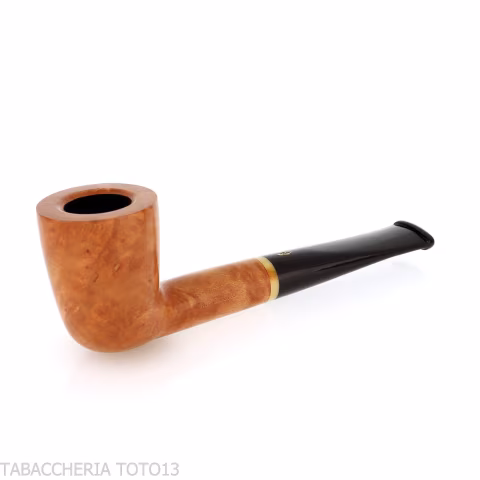 Savinelli Primo Fumo Straight Dublin 409 Pipe - Tobacco Pipes - Natural root