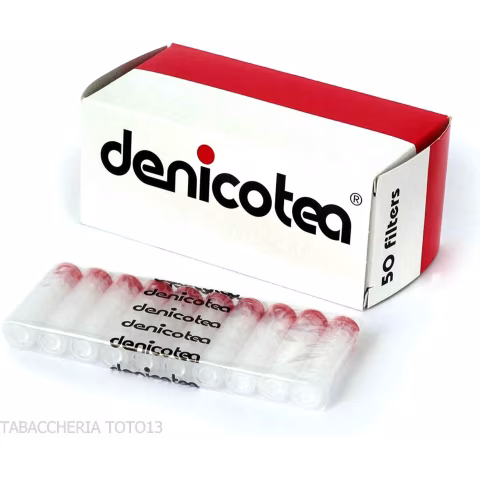Denicotea 9mm Filters, 50-Piece Pack-Filters For Pipe Tobacco