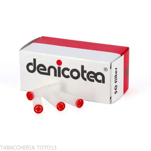 Denicotea Filtri 9 mm confezione 50 pezzi - Accessori Per Pipe