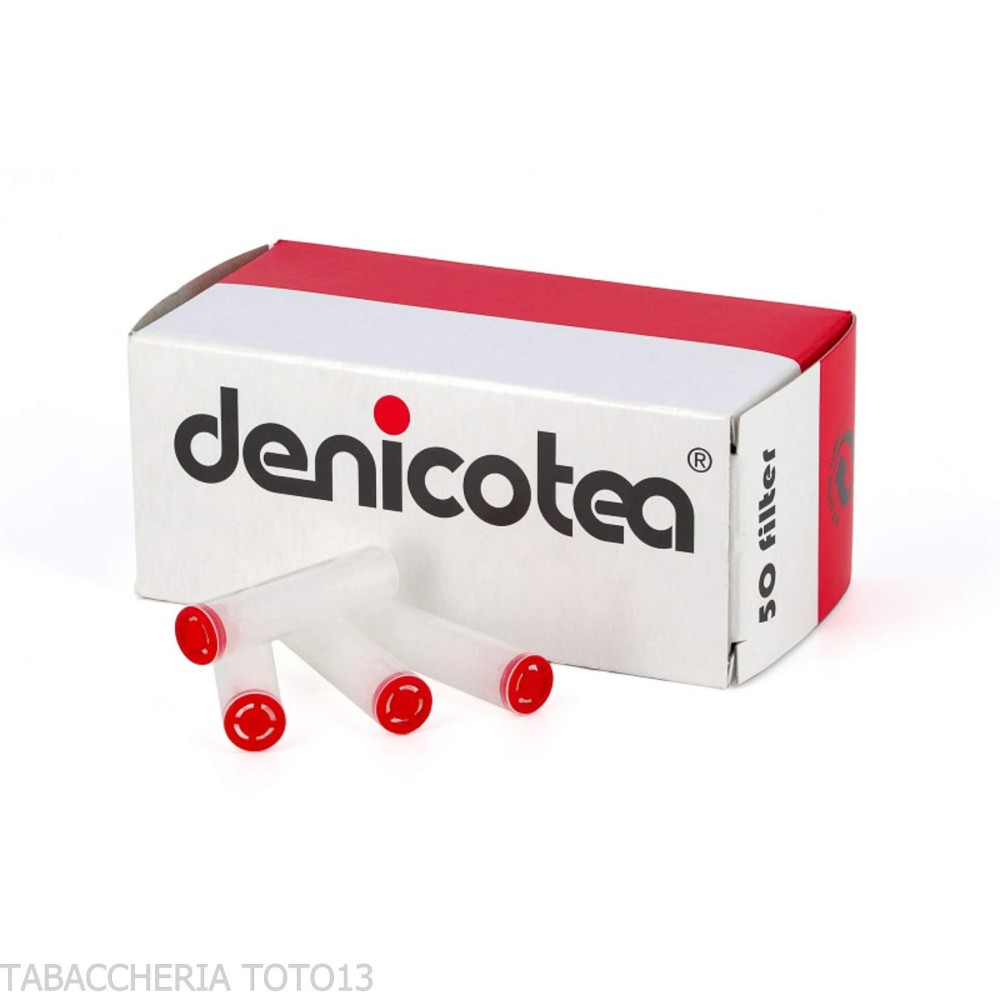 Filtres Denicotea 9 mm, paquet de 50-Filtres Pour Pipe